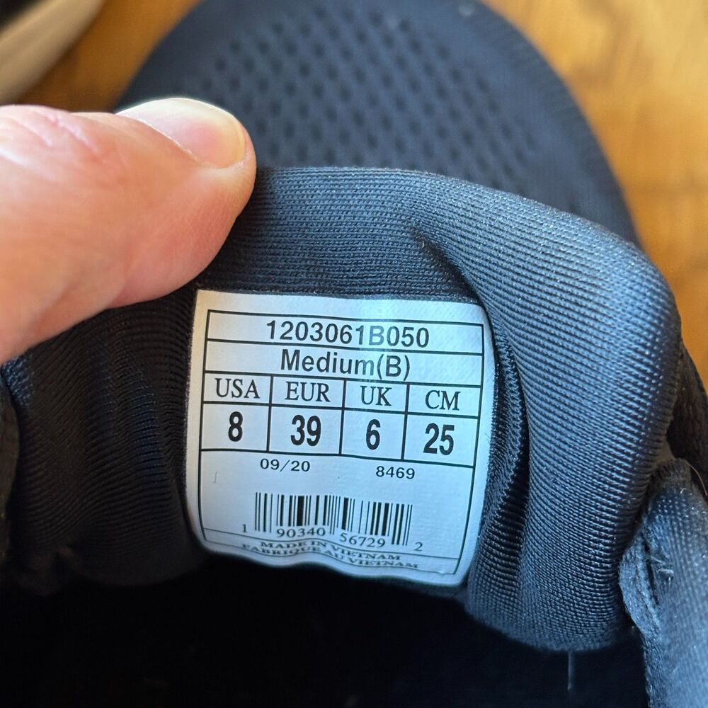 Brooks Addiction 14 Running Shoes Sneakers Women's 8 Black Pink Athletic Comfort - Picture 6 of 7